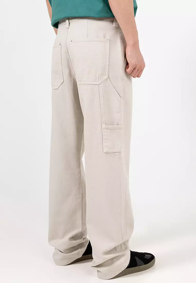 寬鬆工裝褲