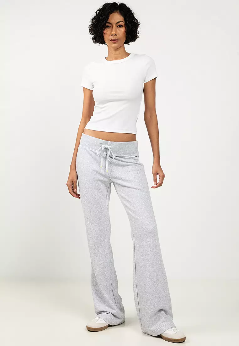 Low Rise Bootleg Sweatpants