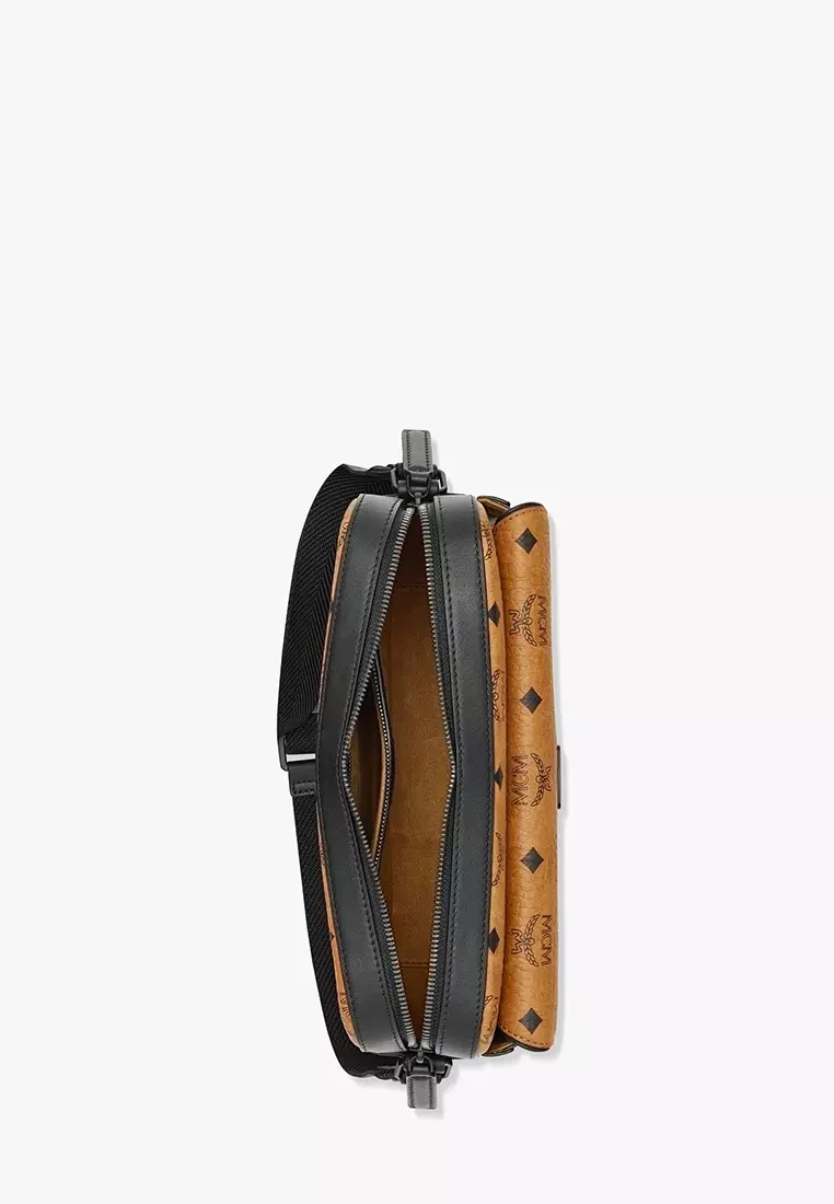 Mcm messenger clearance bag sale