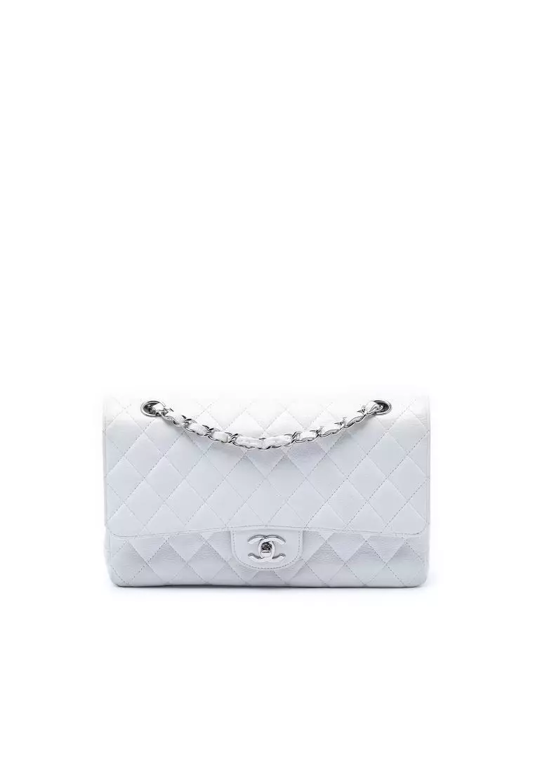 Pre-Loved Chanel Medium Classic Caviar Double Flap