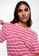 Mango pink Message Striped T-Shirt C53E7AA06F7DE1GS_3