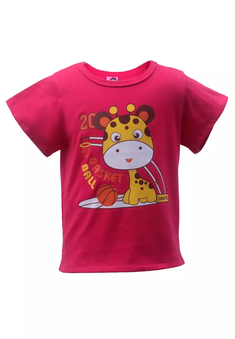 Two Mix Kaos Anak Perempuan / Cowok Lucu Bahan Katun 24 S Usia 0-8 Tahun ber SNI 4087