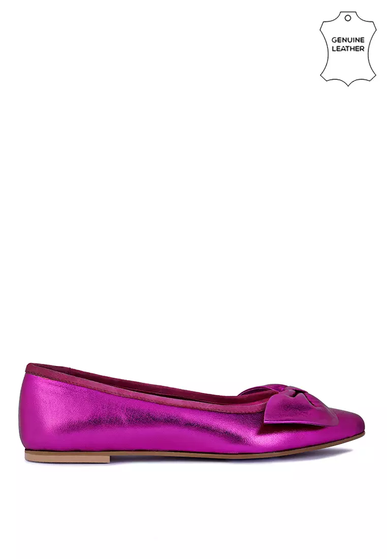 Varina Detail Foulard Ballerina Flats (ik)