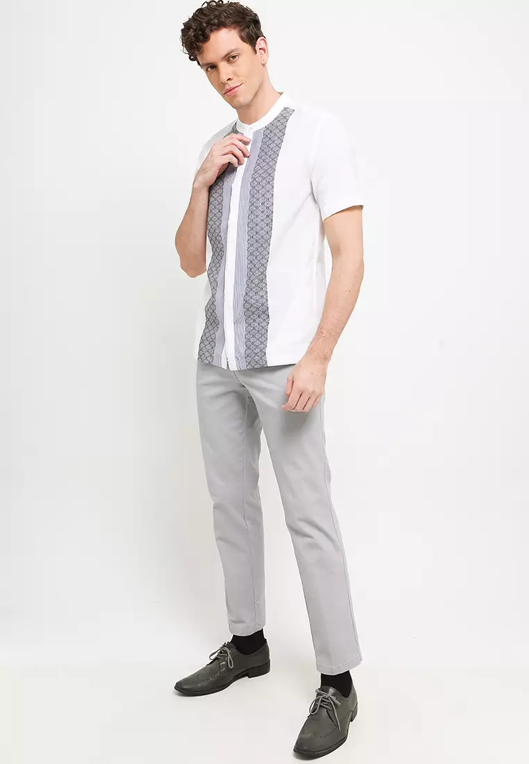 Kemeja Koko Formal Slimfit