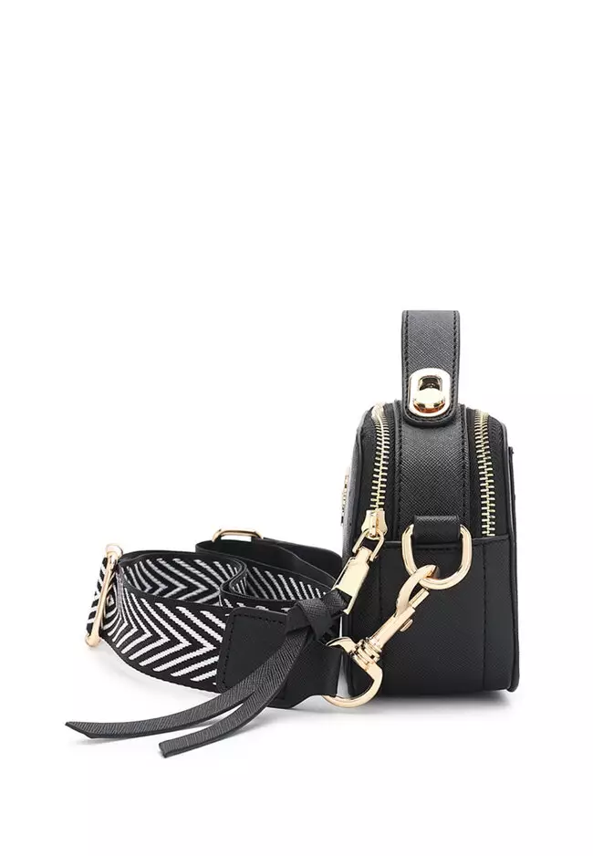 Women's Shoulder Bag / Sling Bag / Crossbody Bag - Black