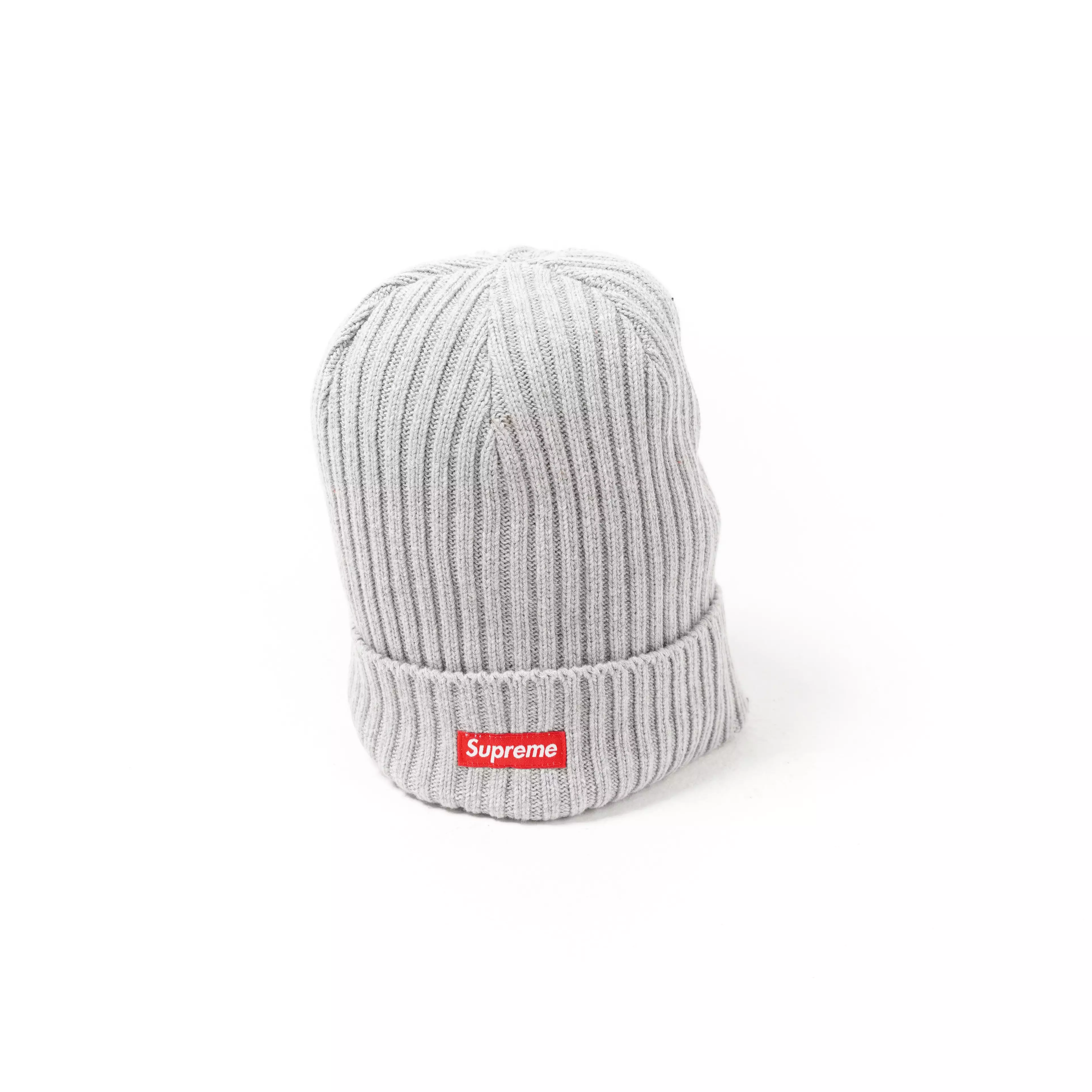 Jual Supreme Topi SUPREME OVERDYED GREY BEANIE 100% ORIGINAL - OS