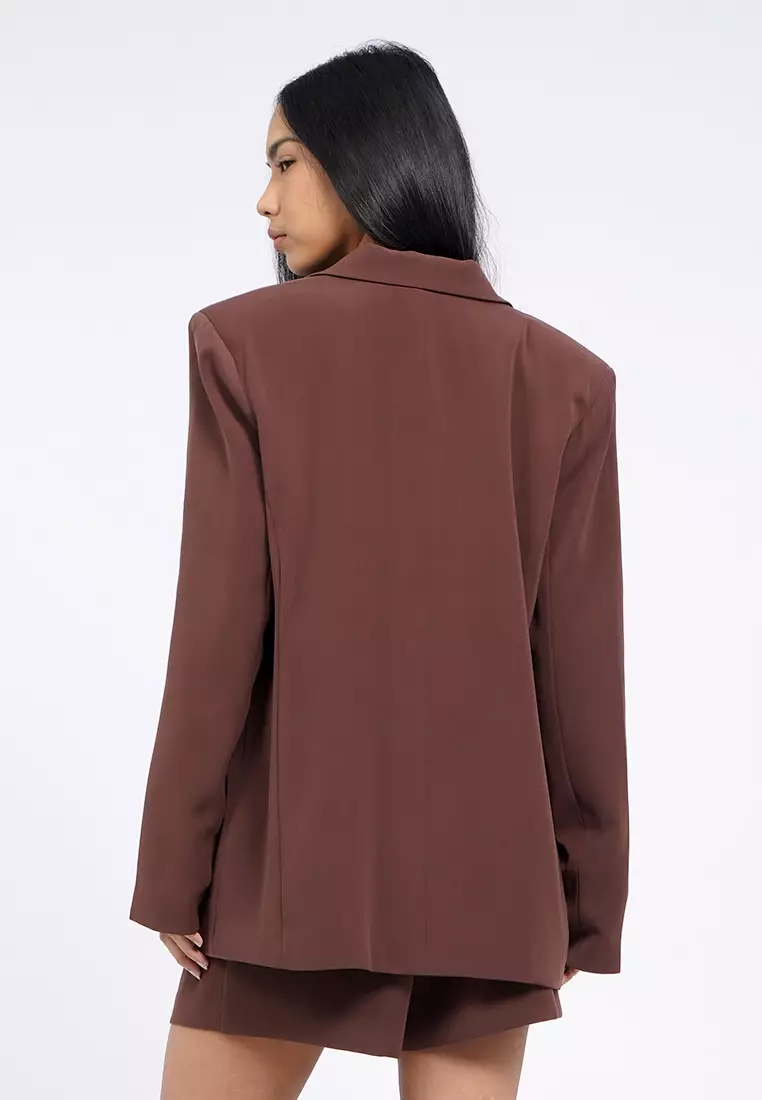 Oversized Long Sleeve Blazer