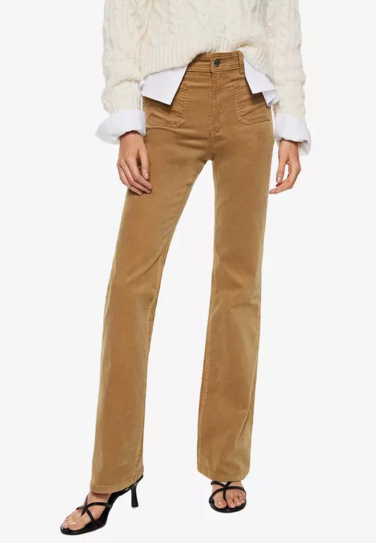 Corduroy Jeans Pockets