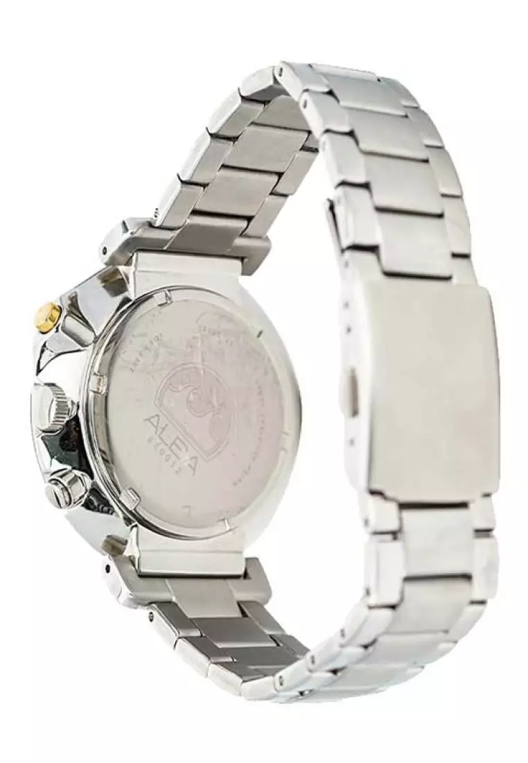 Jam Tangan Pria Alba Sign A Original Garansi Resmi AT3D65 AT3D65X1 Strap Stainless Steel Silver Chronograph