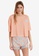 Trendyol pink Short Sleeve Pyjama Set DE095AA7E5313EGS_1
