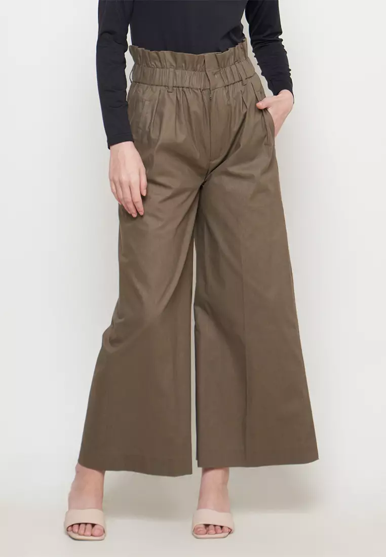 KLA - Vlabel Collection Grizella Pants Oliv