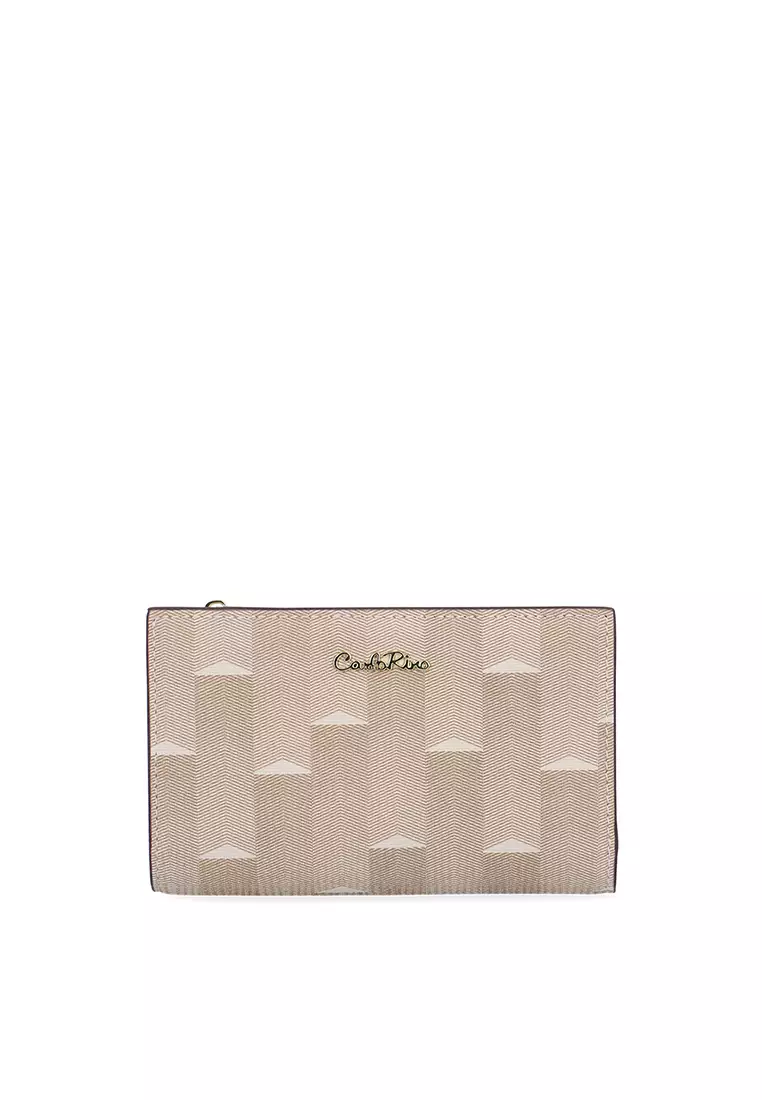 Buy Carlo Rino Loom Edit Short Wallet - Dark Beige 2026 Online | ZALORA ...