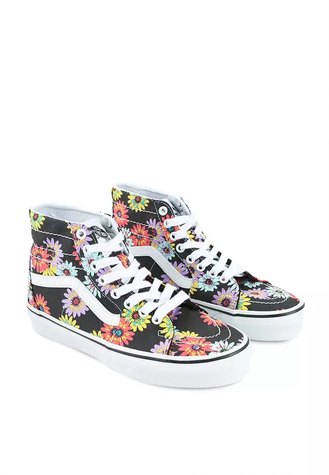 vans sk8 hi flowers