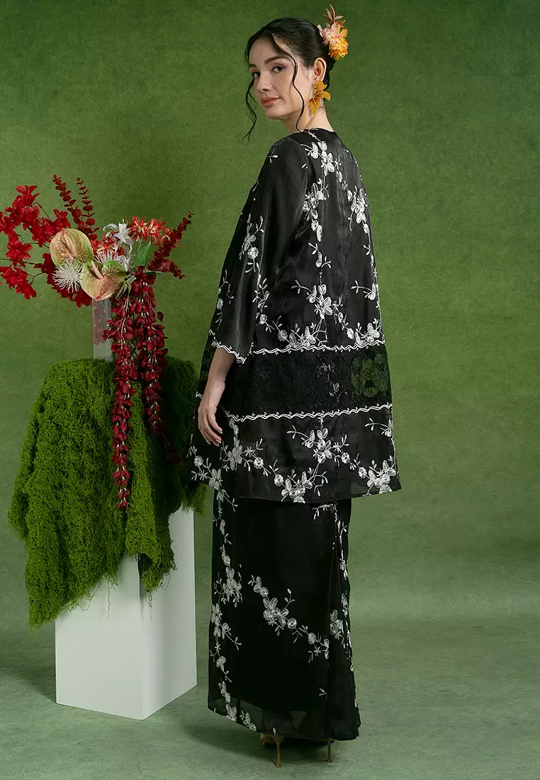 Azriah 刺繡長款連身套裝