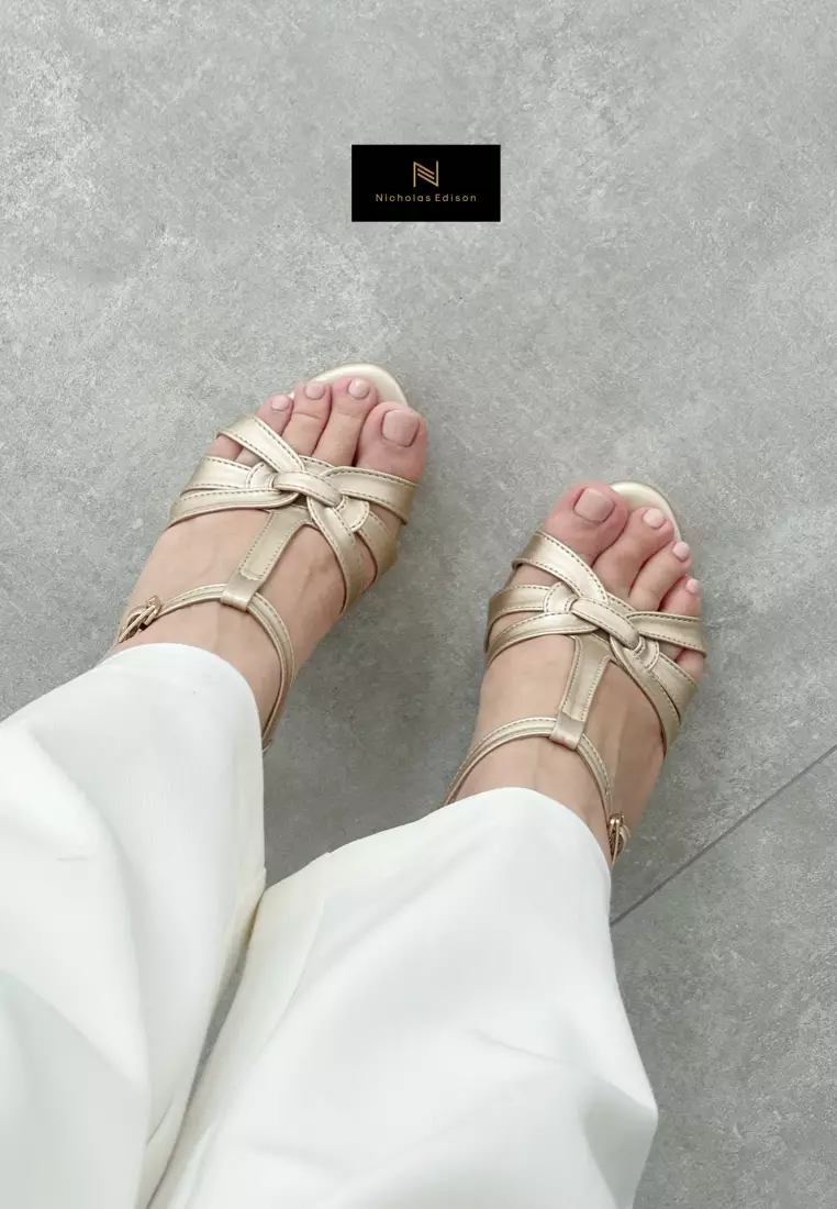 Heel Caroline Light Gold