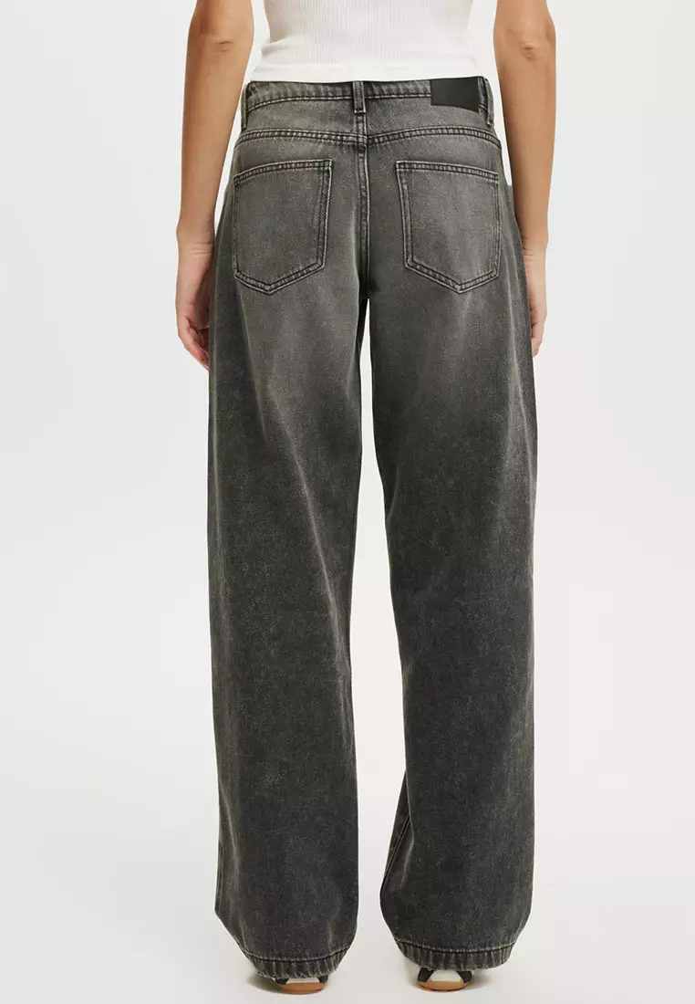 Low Rise Straight Jeans