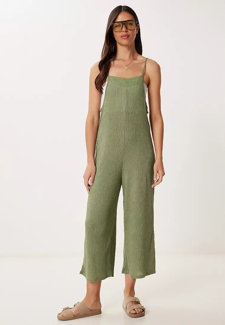 Strappy Crop Jumpsuit