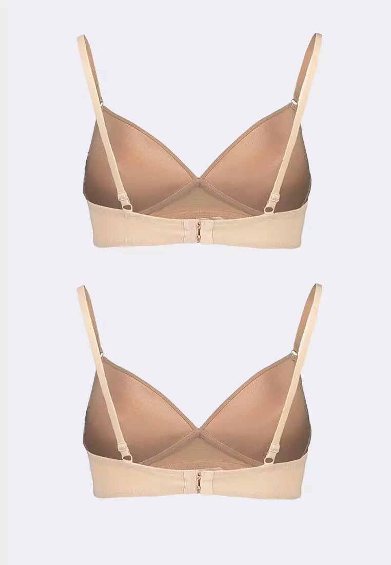 Buy BENCH Women's 2-in-1 Pack Wireless Bra 2026 Online | ZALORA Philippines