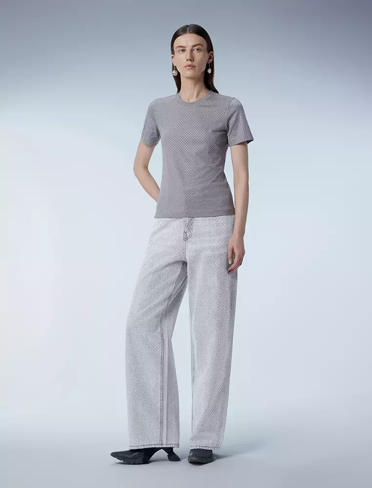 简约圆领短袖T恤