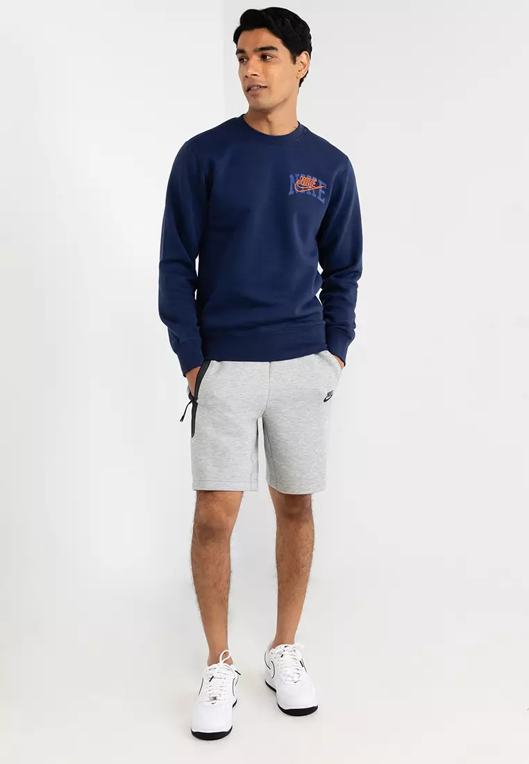 Men nike shop tech fleece shorts