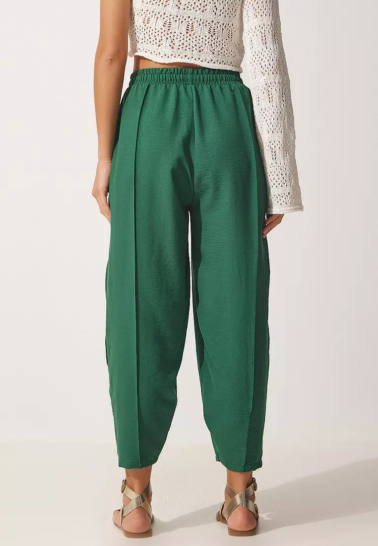 Happiness İstanbul Leggings - Green - High Waist