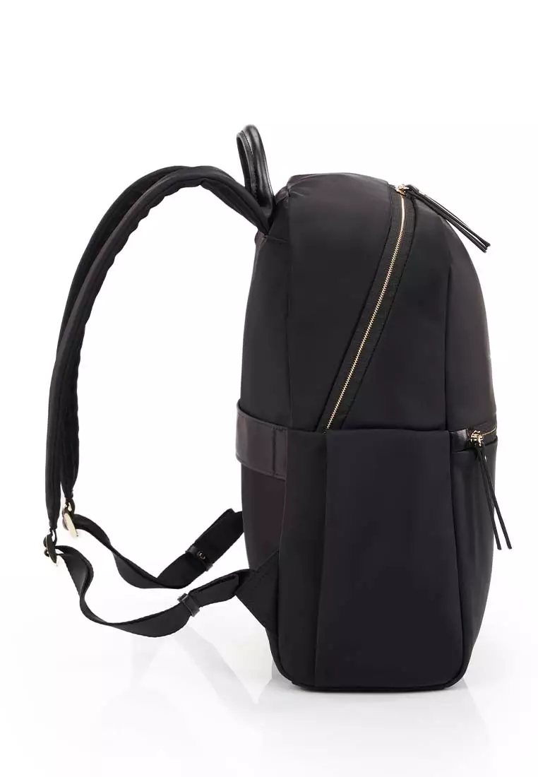 PRUDENCE ECO BACKPACK 14.1" STRAP ANTM - BLACK