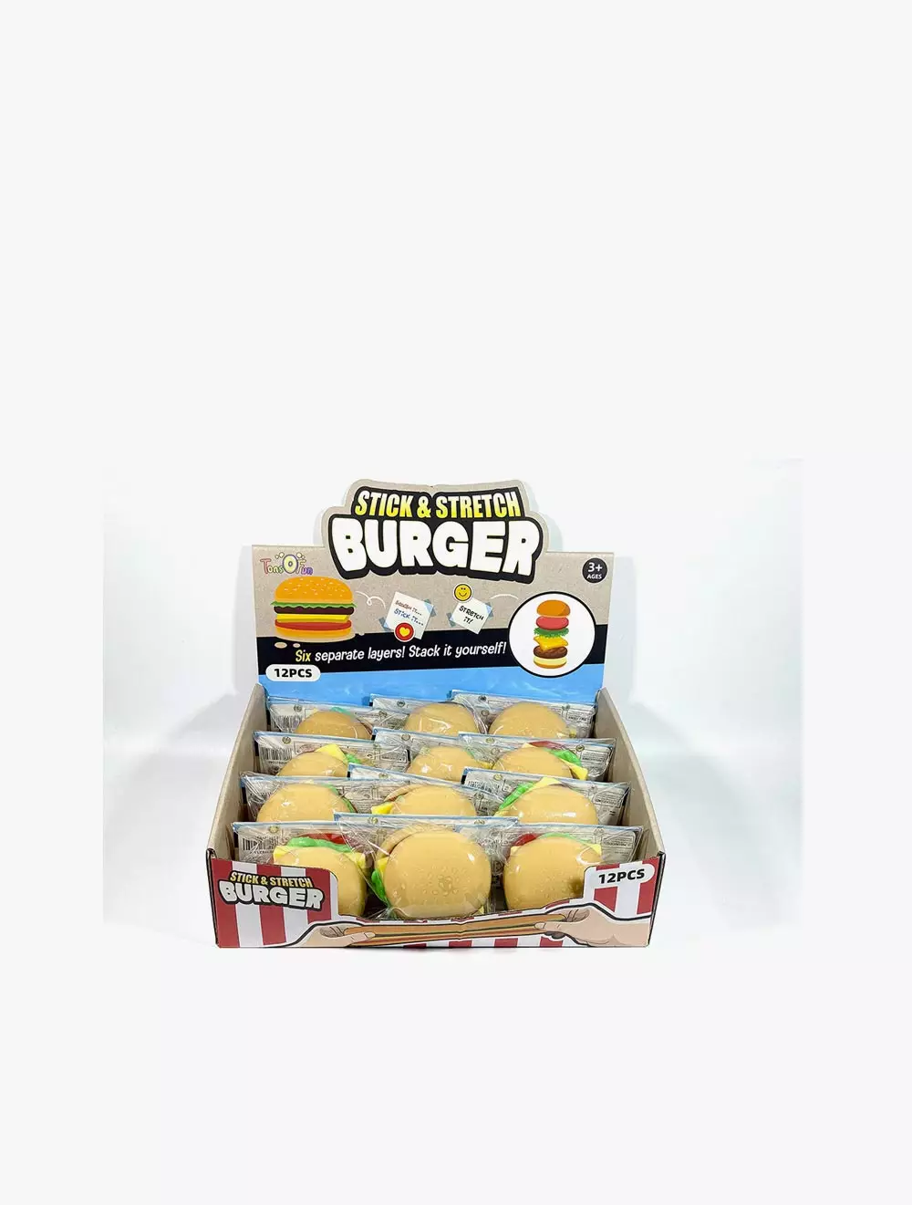 ORB TOYS Squishy Food Hamburger - OR1FB21546000000