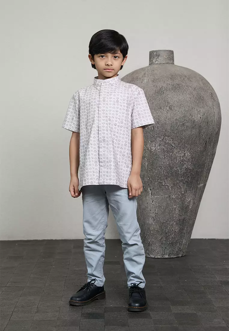 Kami Biyan Short Sleeve Kids Koko Ash