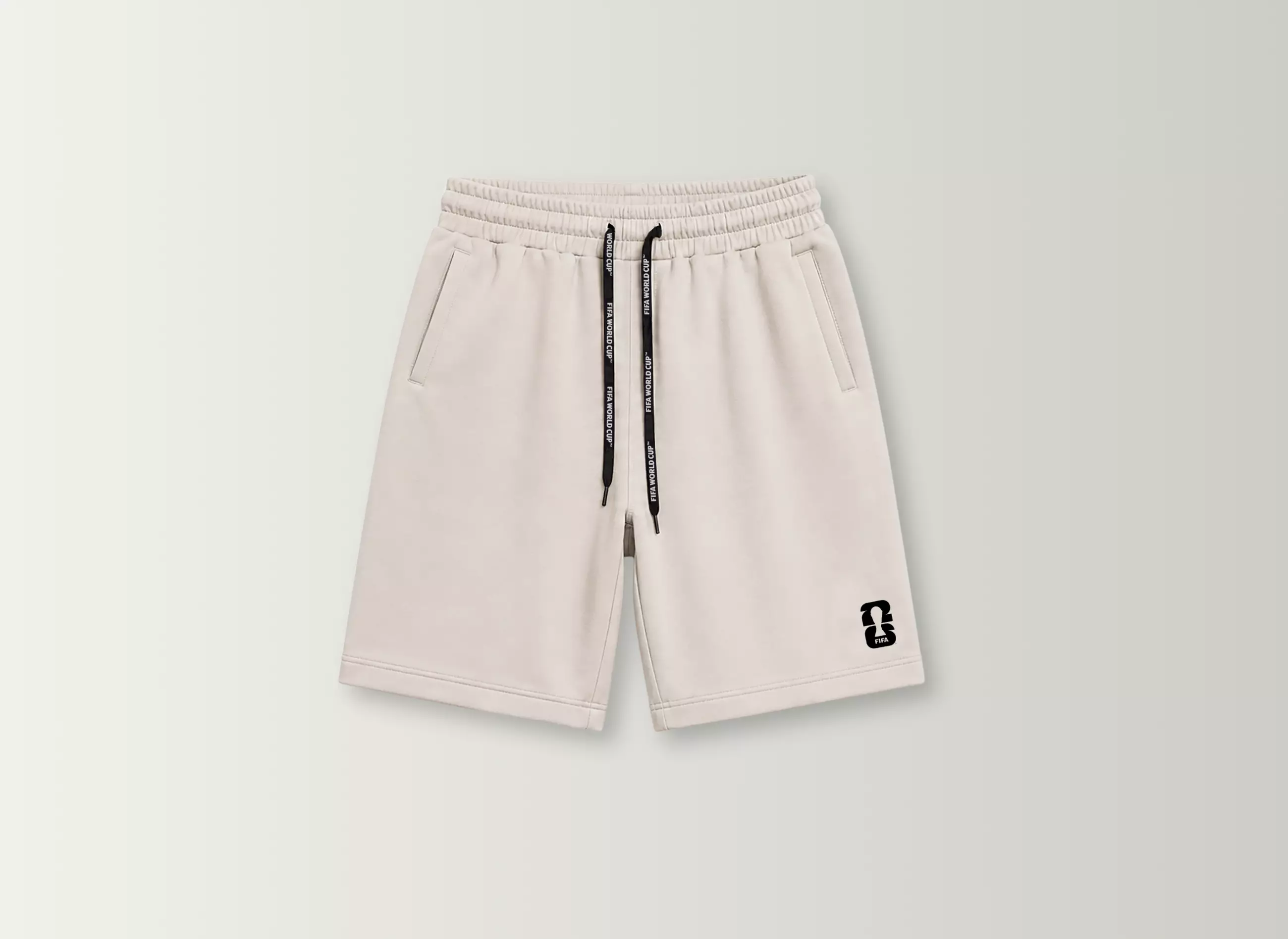 LARUSSO FIFA Collection - Celana Pendek Sweatpants Premium Official Fifa World Cup 2026 - Dove Grey