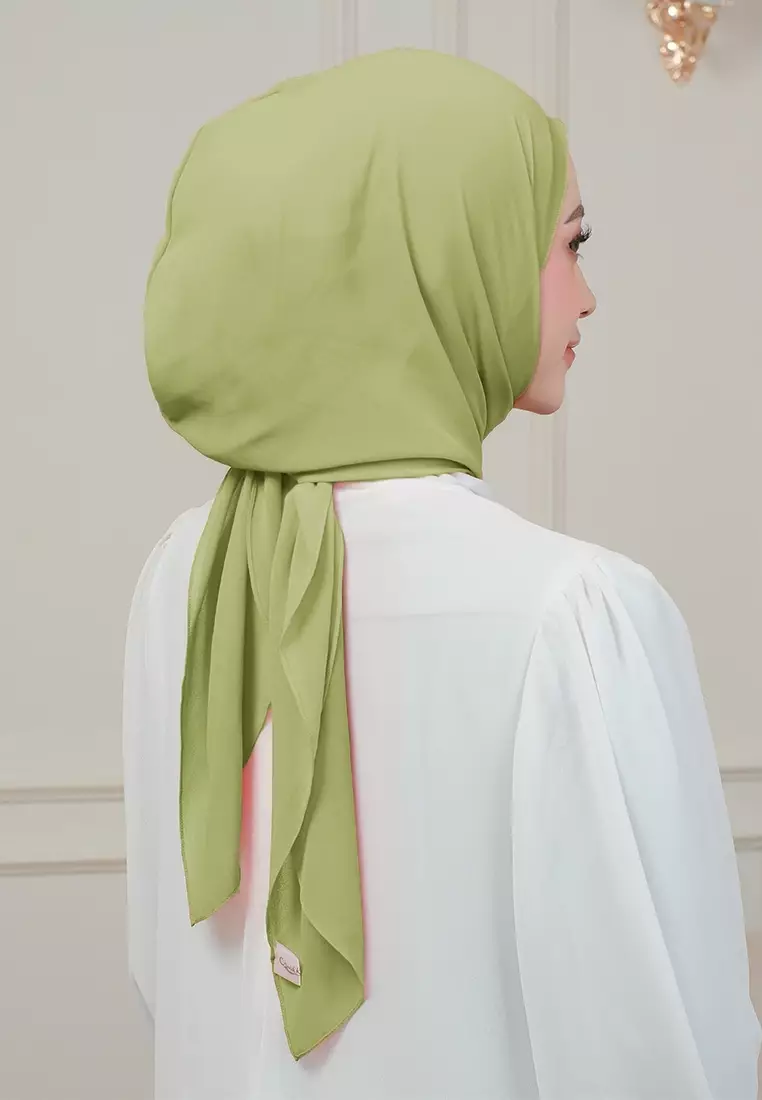 HIJAB INSTAN MAGNET SYIFA - OLIVE