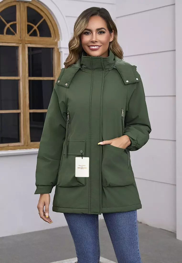 Waterproof Hood Trench Coat AD-N25CL77