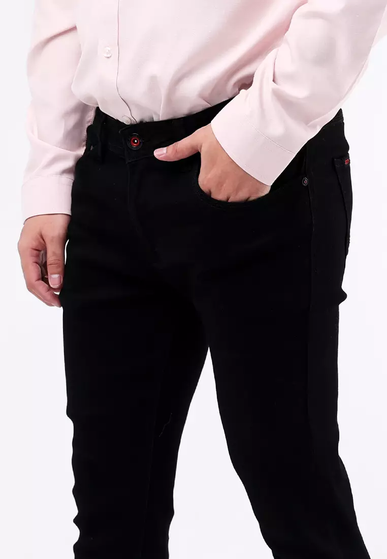 Denim Long Skinny Fit Stretch Jeans