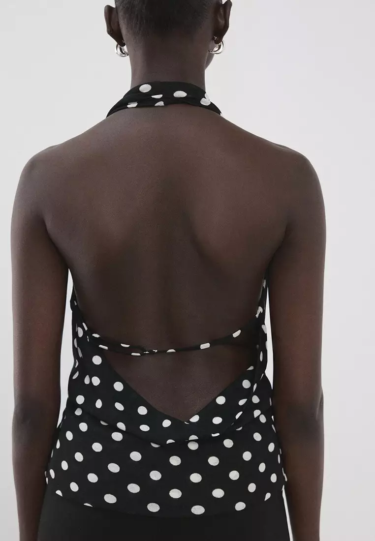 Draped Halter Top