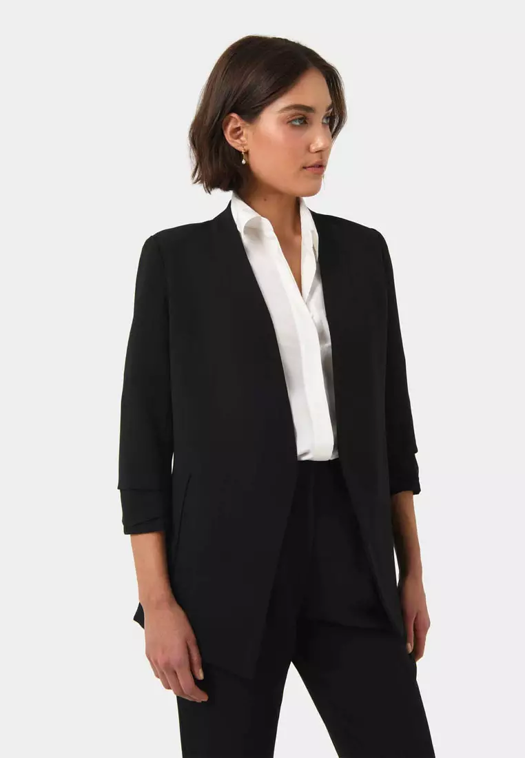 Carter 2 Collarless Blazer