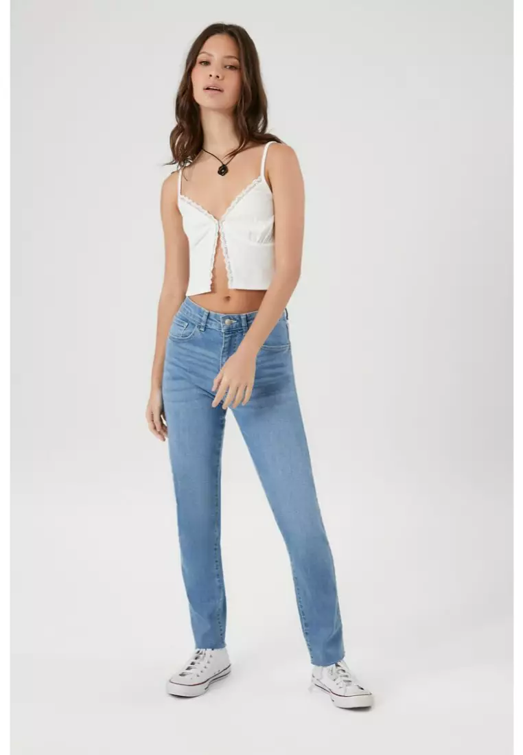 Buy FOREVER 21 Super Stretch Mom Jeans 2024 Online ZALORA