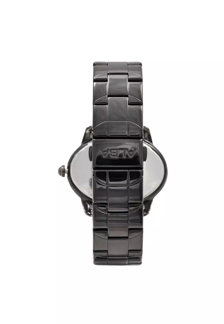 Female Analog Watch Stainless Steel Strap black AXT305baru Original Official Warranty