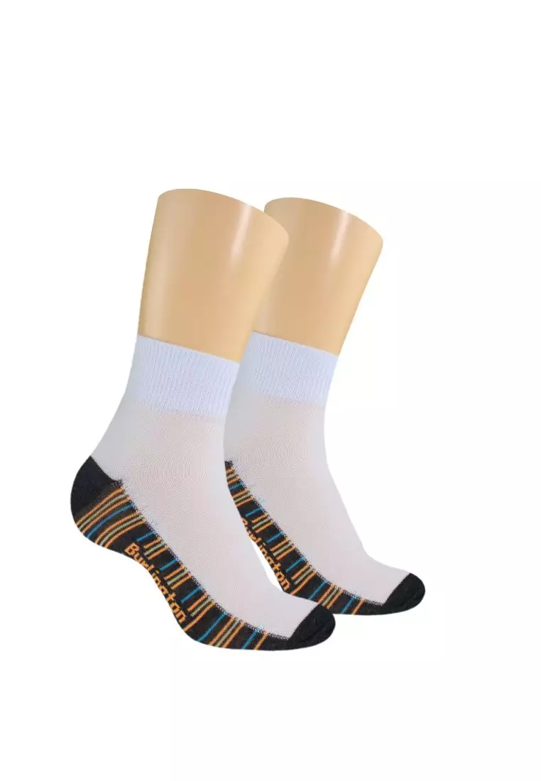 Burlington Boy's Cotton Thin Casual Ankle Socks 3 Pairs in a Pack BBCKG71