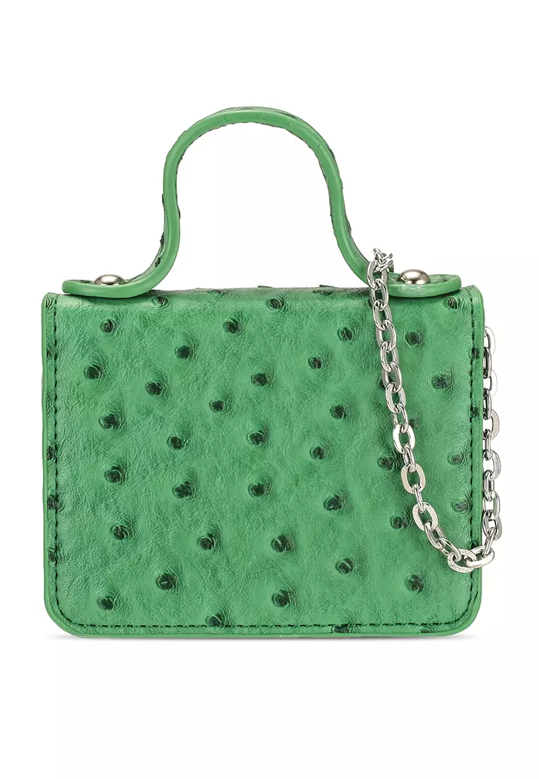 Buy Red s Revenge Mock Ostrich Mini Bag 2024 Online ZALORA Singapore