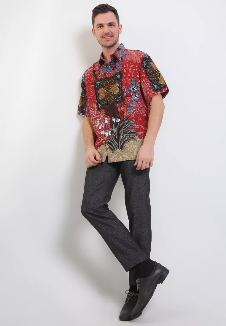 Hem Regular Fit Batik 4 Hati