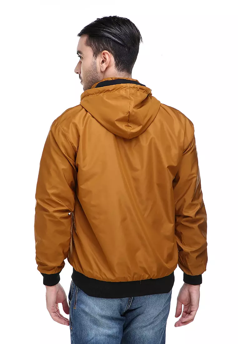 Jual Hamlin Clover Jaket Parasut Hoodie Pria 2 IN 1 Casual Jacket