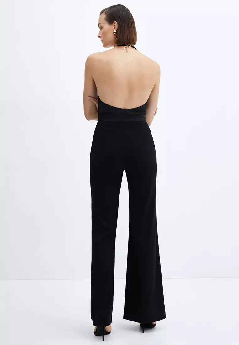Low outlet cut pantsuit
