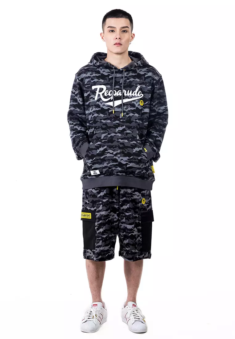 Reoparudo RPD City Camo Signature Print Hoodie (Black) 2024 | Buy ...