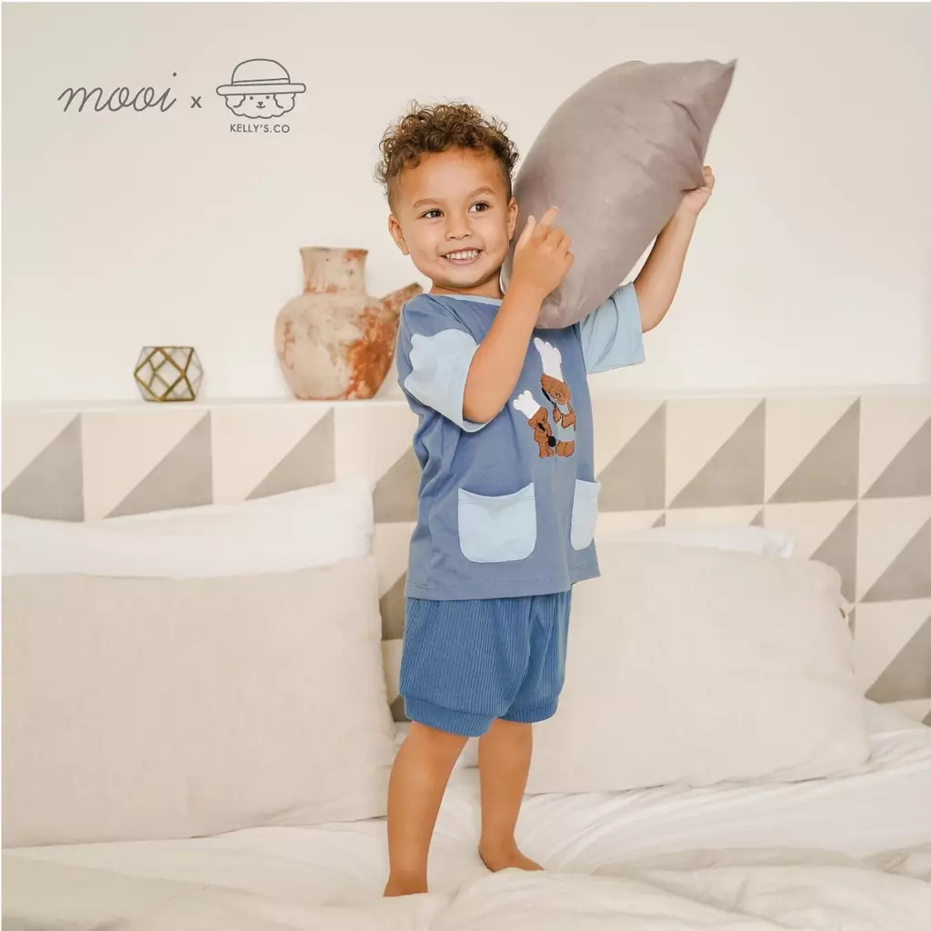 Mooi x Kellysco Twin Pocket Tee (KIDS) - Tosca