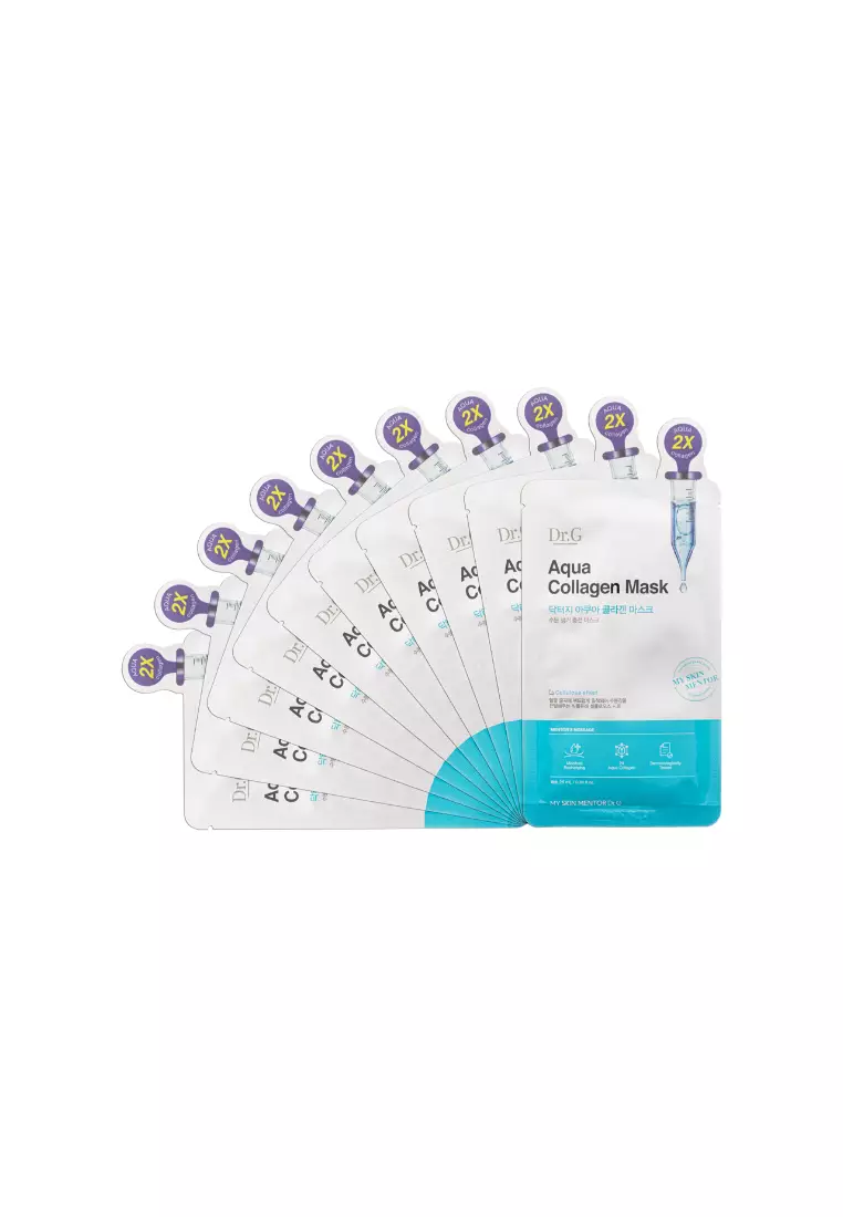 Buy DR.G Dr. G Aqua Collagen Mask 10pcs 2026 Online | ZALORA Philippines