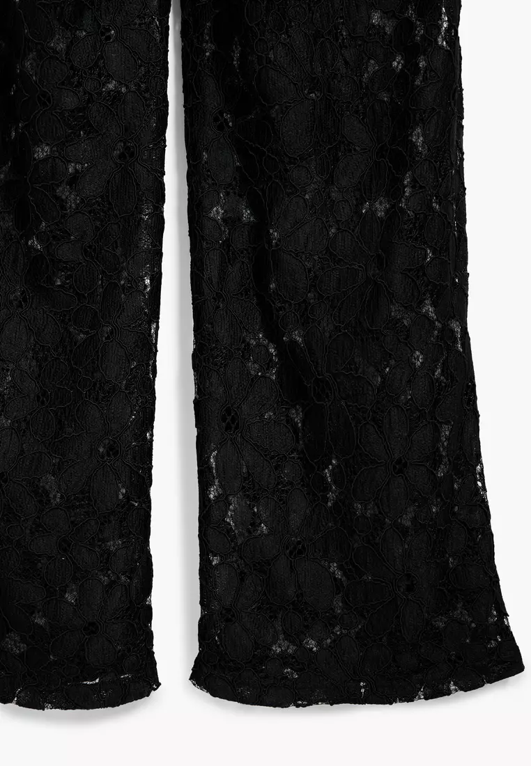 Lace pants