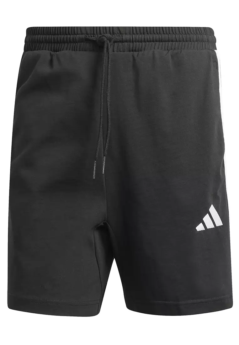 Essentials 3-Stripes Single Jersey Shorts 7-Inch