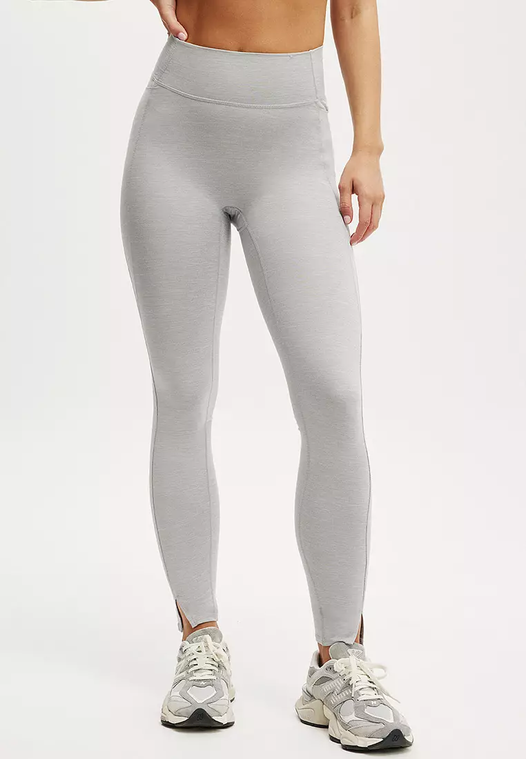 Ultra Soft Side Pocket Full Length Tights Asia Fit
