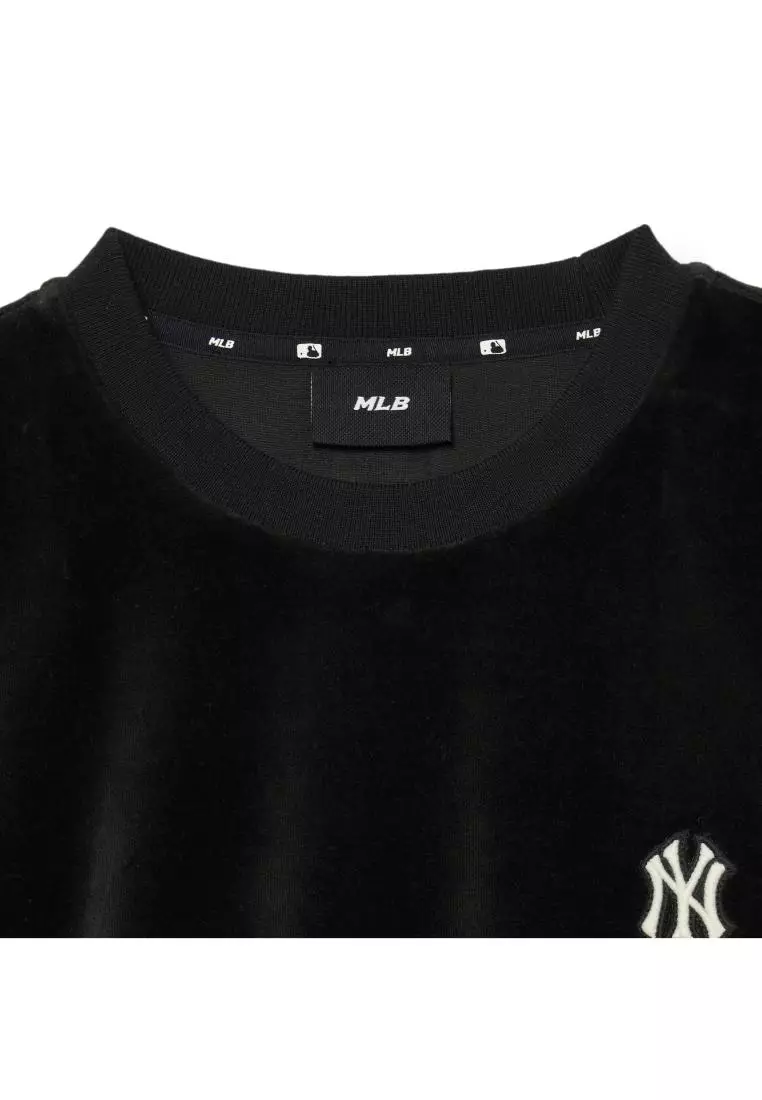 ●MLB●W DIA MONOGRAM VELVET CROP PADDING 2色 W's Dia Monogram Velvet Crop Padding