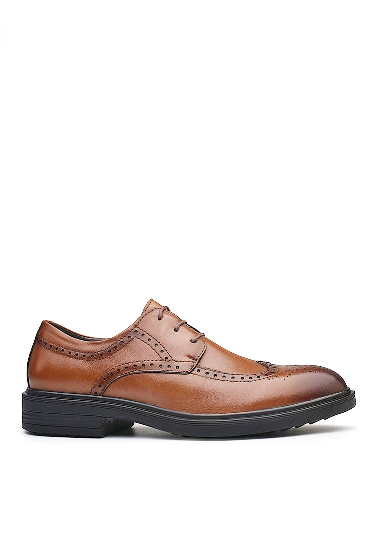 VANSA Brogue Cow Leather Business Shoes VSM-F9068