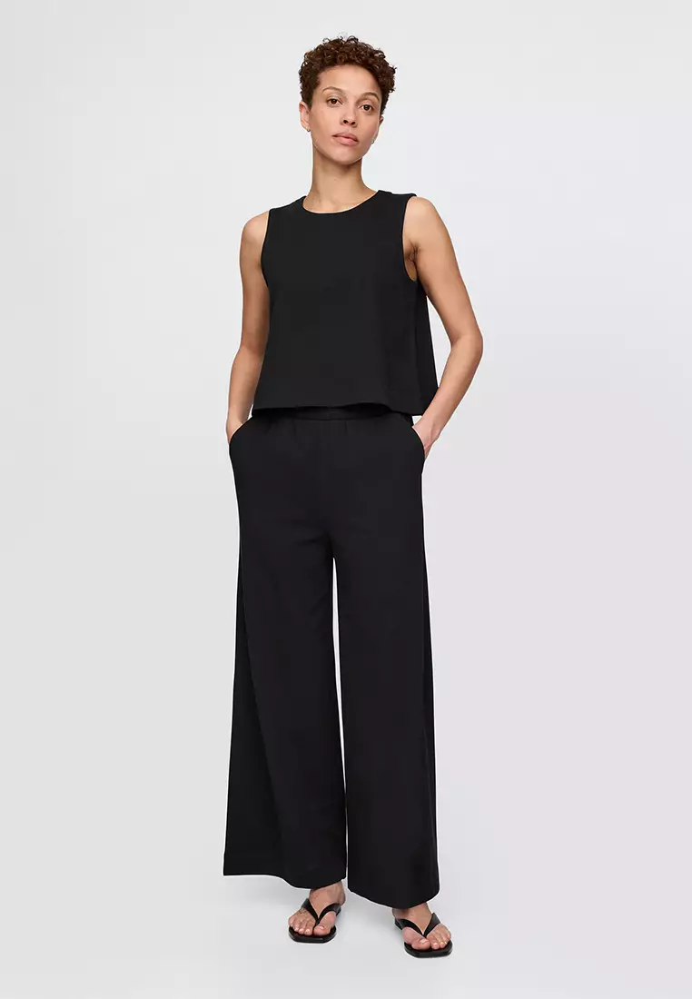 Organic Cotton Heavyweight Cropped Shell Tank Top